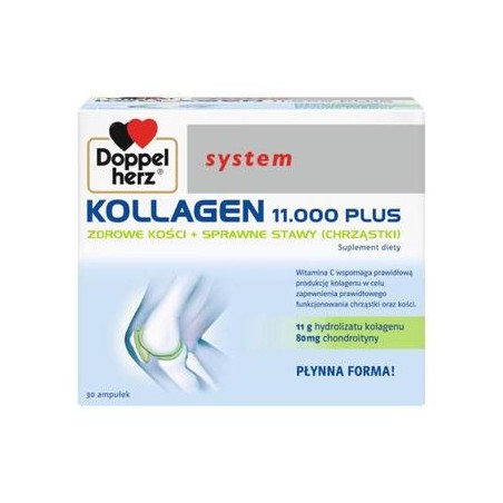  Doppelherz system Kollagen 11000 Plus, 25 ml x 30 ampułek 