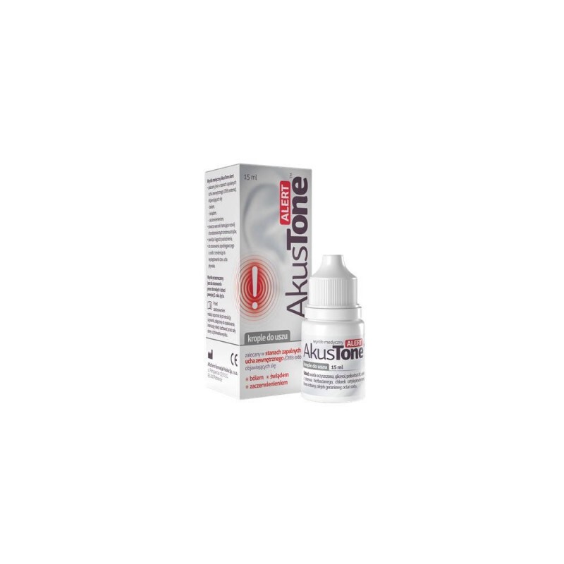 Akustone alert krople do uszu, 15 ml 