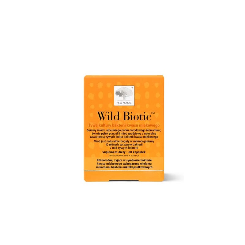 New Nordic Wild Biotic, 60 kapsułek 