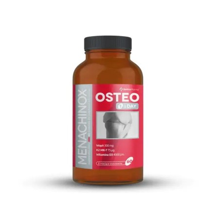  Menachinox Osteo 1 a Day, 60 tabletek 
