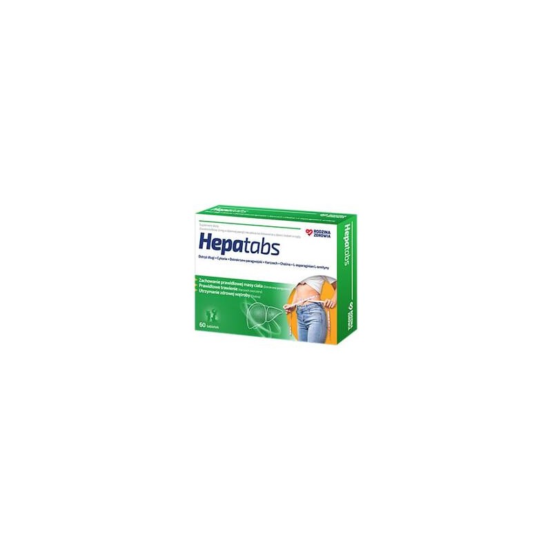 Rodzina Zdrowia Hepatabs, 60 tabletek 