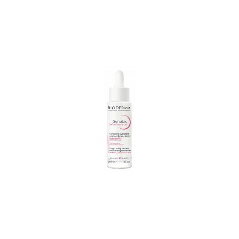 Bioderma Sensibio Defensive, łagodzące serum nawilżające do twarzy, skóra wrażliwa, 30 ml 