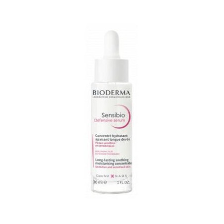  Bioderma Sensibio Defensive, łagodzące serum nawilżające do twarzy, skóra wrażliwa, 30 ml 