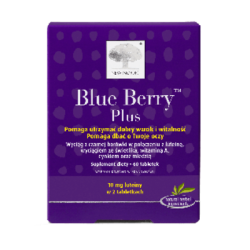 New Nordic BLue, niebieska Berry Plus, 60 tabletek