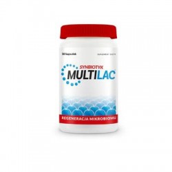 Multilac, synbiotyk, 50 kapsułek