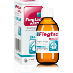 Flegtac Kaszel syrop, 1,6 mg/ml,  125 ml