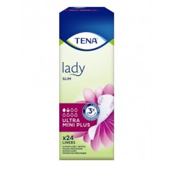 Wkładki anatomiczne Tena Lady Slim Ultra Mini, 24 sztuki