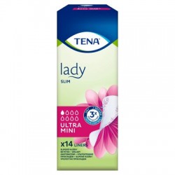 Wkładki anatomiczne Tena Lady Slim Ultra Mini, 14 sztuk