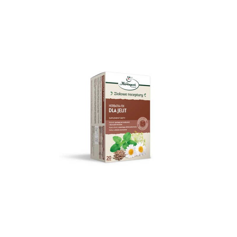 Herbatka fix Dla Jelit, 20 torebek po 2 g 