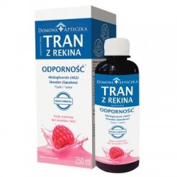 Domowa Apteczka Tran z rekina, smak malinowy, 330 ml