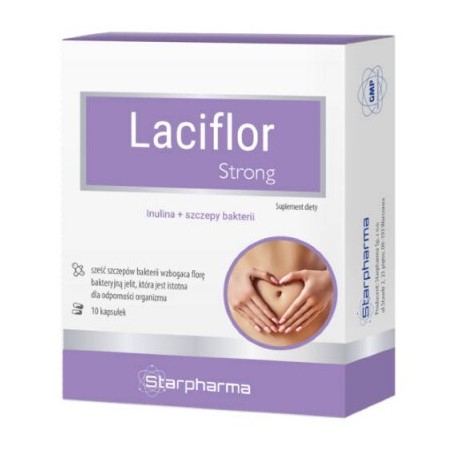 Laciflor Strong, Suplement diety, 10 kapsułek