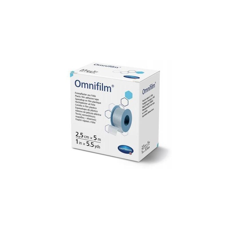 Przylepiec Omnifilm 5 m x 2,5 cm, 1 sztuka 