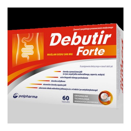  Debutir Forte, 60 kapsułek 