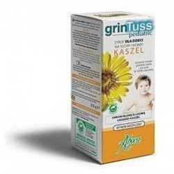 GrinTuss Pediatric, syrop na kaszel suchy i mokry, 210 g