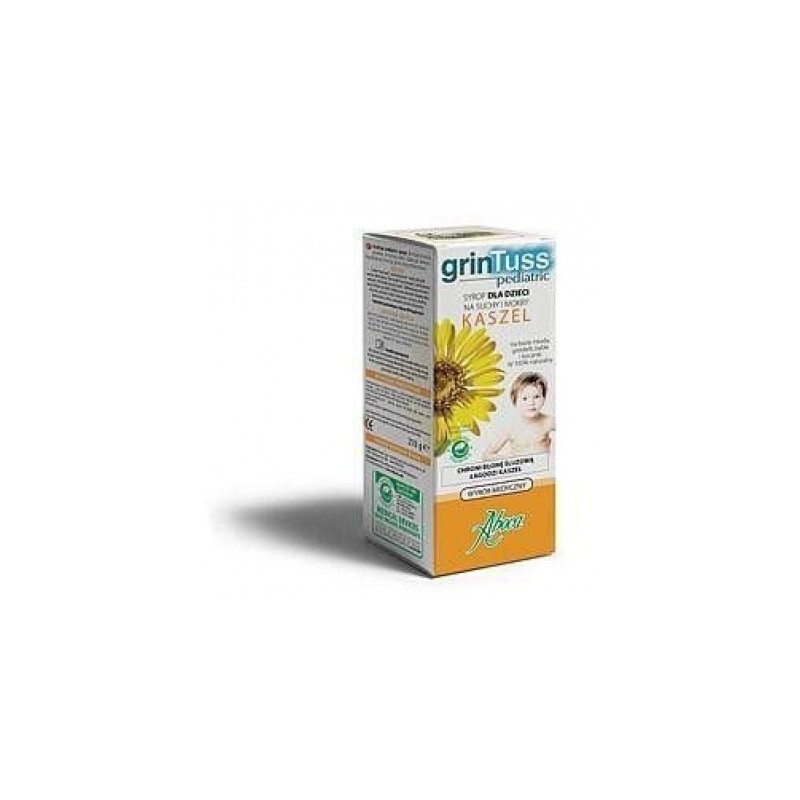 GrinTuss Pediatric, syrop na kaszel suchy i mokry, 210 g 