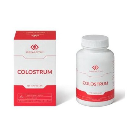  Colostrum Genactiv, 120 kapsułek 