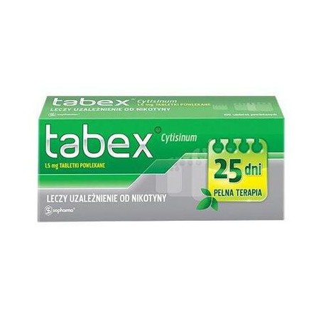  Tabex 1,5 mg, 100 tabletek 