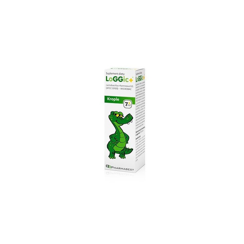 Pharmabest LoGGic +, krople doustne, od urodzenia, 7 ml 