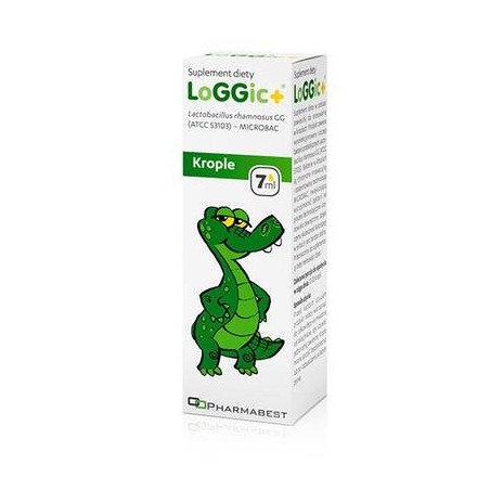  Pharmabest LoGGic +, krople doustne, od urodzenia, 7 ml 