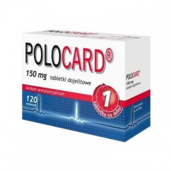 Polocard 150 mg, 120 tabletek dojelitowych