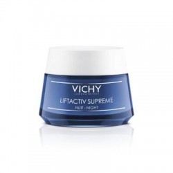 Vichy Liftactiv Nuit, kompleksowa, przeciwzmarszczkowa pielęgnacja ujędrniająca na noc, 50 ml