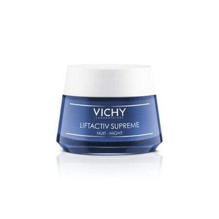 Vichy Liftactiv Nuit, kompleksowa, przeciwzmarszczkowa pielęgnacja ujędrniająca na noc, 50 ml