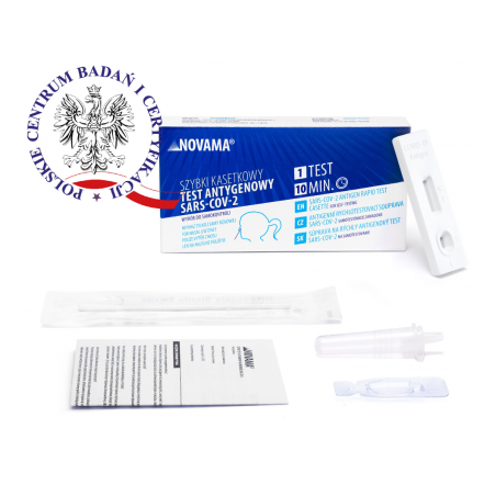 Test antygenowy Novama SARS COV-2 COVG-602