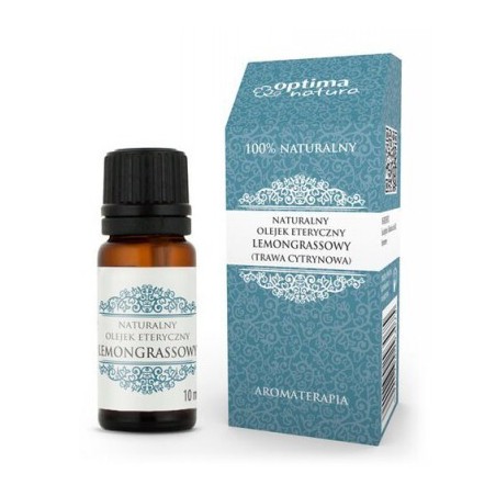  Optima Natura | Naturalny Olejek eteryczny LEMONGRASSOWY  | 10 ml 