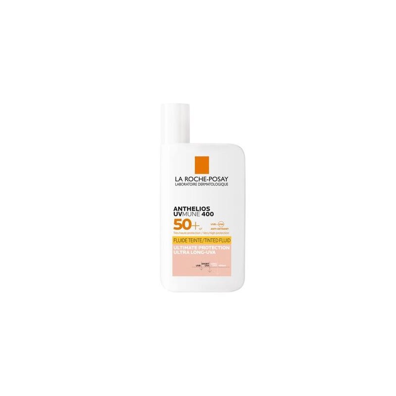 La Roche-Posay Anthelios UVMune 400, barwiący fluid ochronny, SPF 50+, 50 ml 