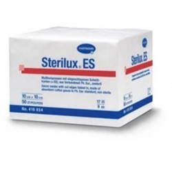 Sterilux ES Kompresy z gazy niejałowej 17nit. 12 warstw 5 x 5 cm, 100 szt.