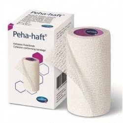 Opaska elast. Peha-Haft Latex Free, bez lateksu,  4m x12cm, 1 szt.