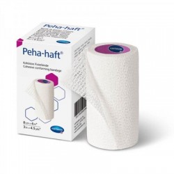 Opaska elast. Peha-Haft Latex Free, bez lateksu,  4m x 8cm, 1 szt.