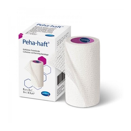 Opaska elast. Peha-Haft Latex Free, bez lateksu, 4m x 8cm, 1 szt.
