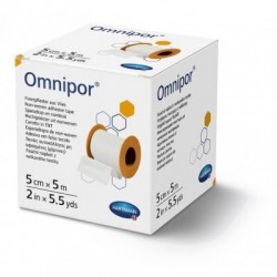 Plaster Omnipor 5cm x 5m folia porowata włókninowa, 1 sztuka