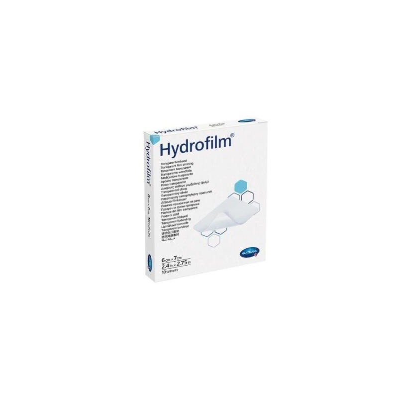 Hydrofilm, opatrunek jałowy przezroczysty, 10 cm x 15 cm, 10 sztuk 