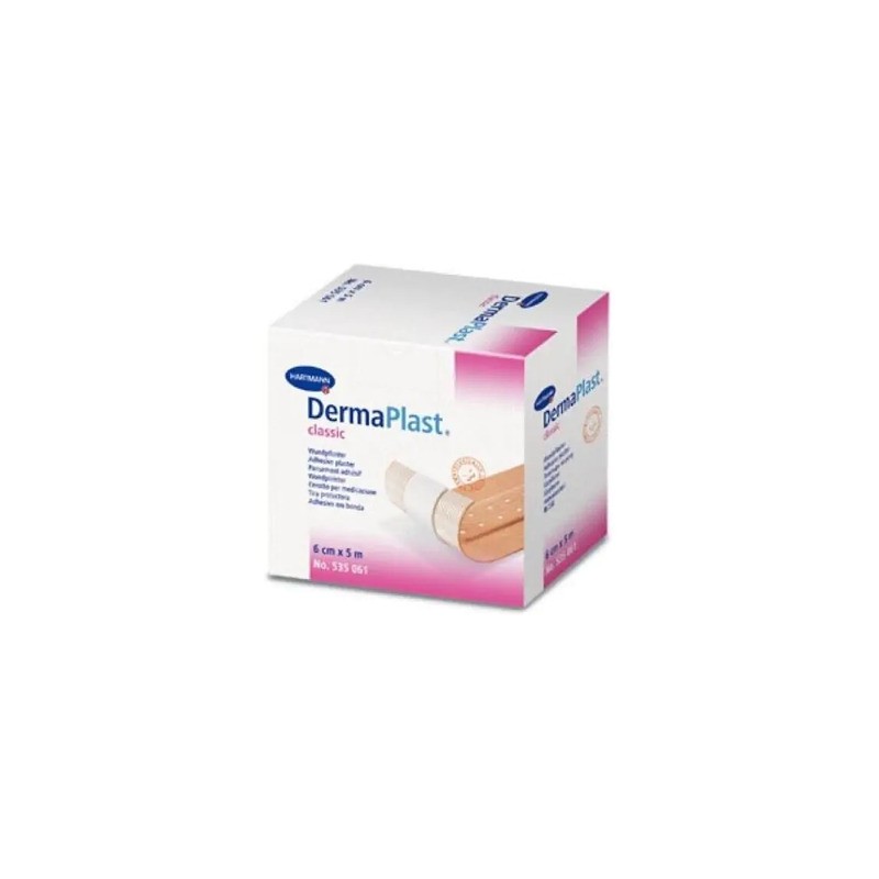 Plaster Dermaplast Classic 5m x 6cm, 1 sztuka 