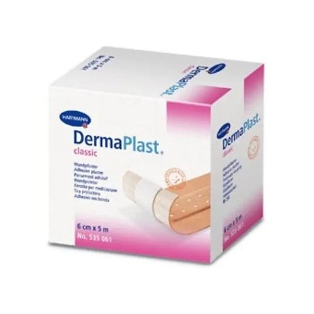  Plaster Dermaplast Classic 5m x 6cm, 1 sztuka 