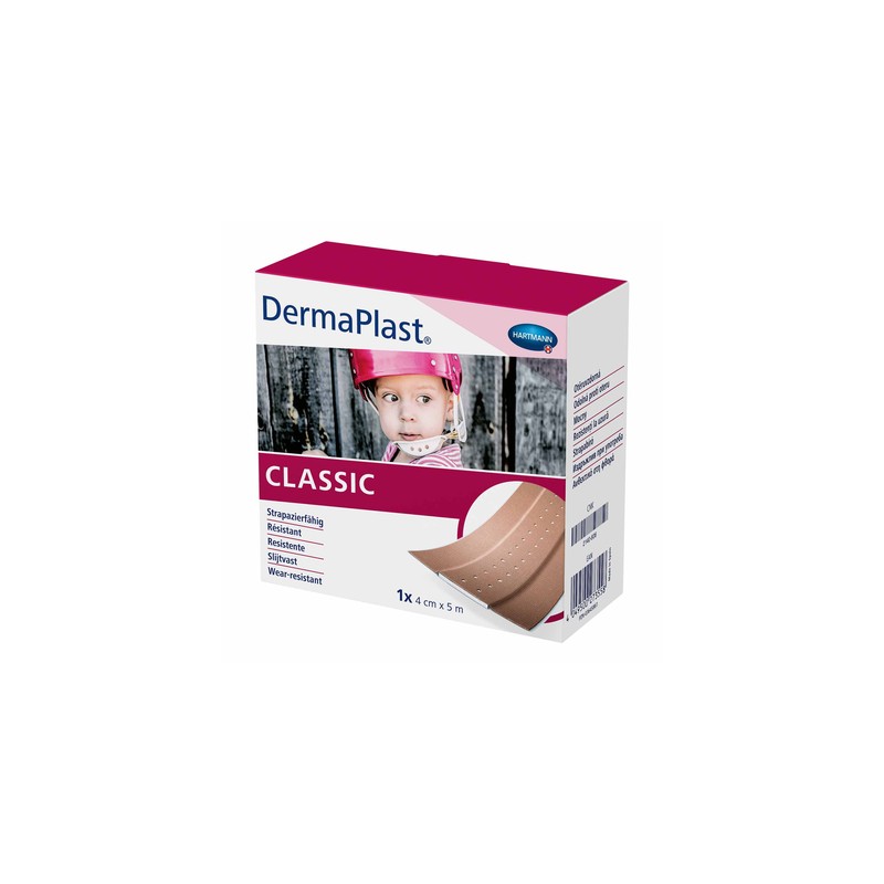 Plaster Dermaplast Classic 5m x 4cm, 1 sztuka 