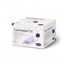 Cosmopor IV, plastry do mocowania kaniul, 8x6 cm, 50 sztuk