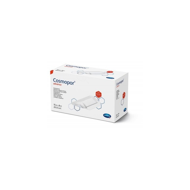 Opatr. Cosmopor Advance 15cmx8cm, 25 sztuk 