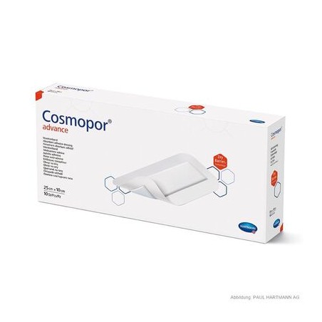  Opatr. Cosmopor Advance 25cmx10cm, 10 sztuk 