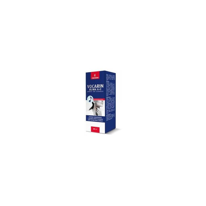 Vocarin Oliwa A+E Spray do gardła, 30 ml 