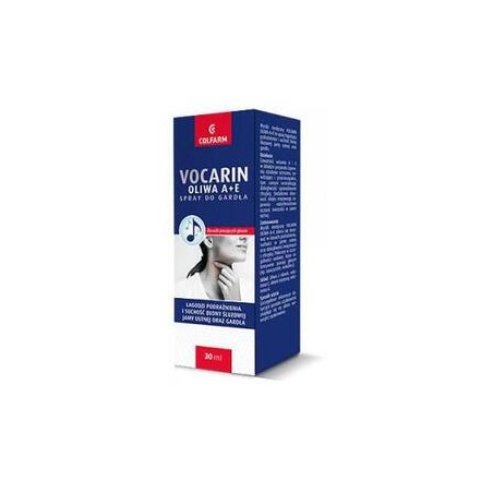  Vocarin Oliwa A+E Spray do gardła, 30 ml 