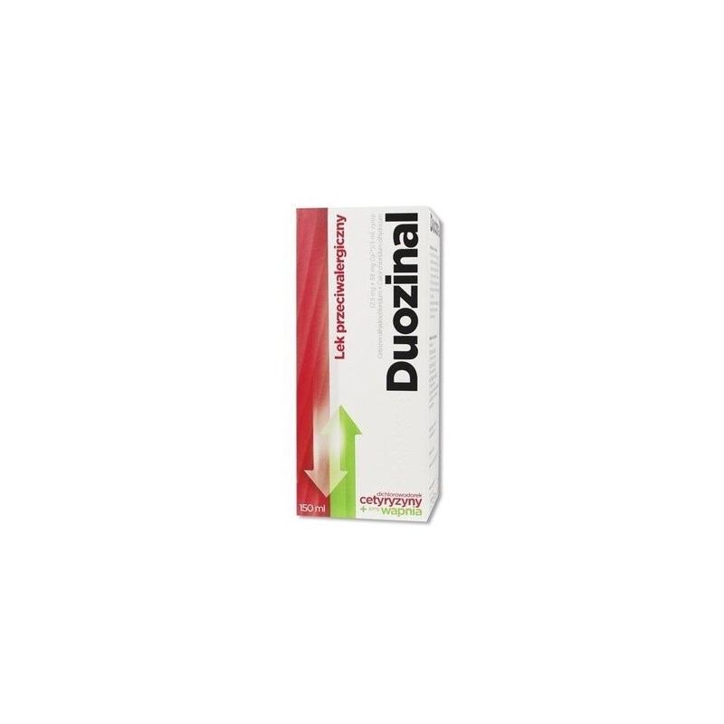 Duozinal, (2,5 mg+58 mg Ca2+)/5 ml, syrop, 150 ml 
