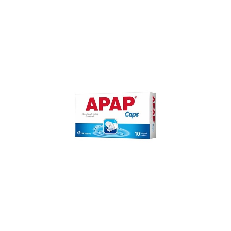 APAP Caps, 10 kapsułek miękkich 