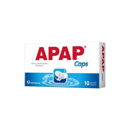  APAP Caps, 10 kapsułek miękkich 