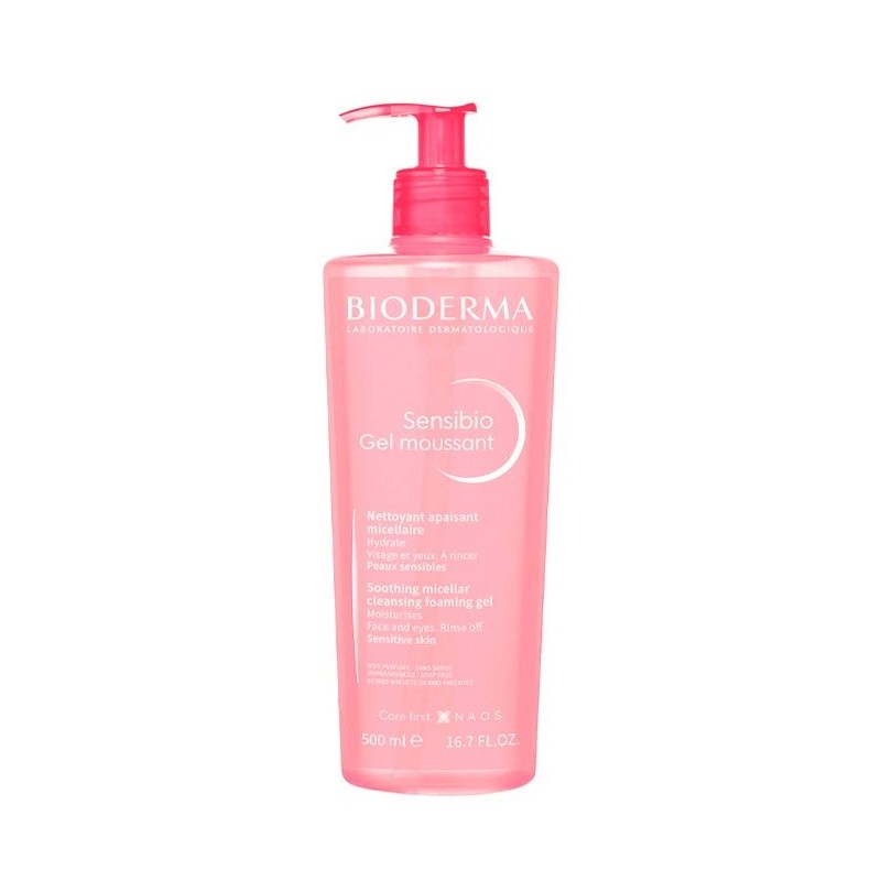 Bioderma Sensibio Gel Moussant Łagodzący Żel micelarny, 500 ml 