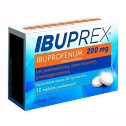 Ibuprex 200 mg, 10 tabletek powlekanych