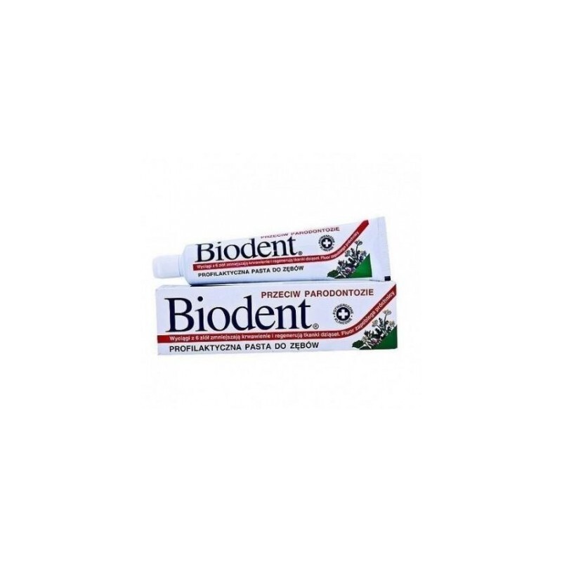 Biodent, pasta do zębów przeciw paradontozie, 75 g 