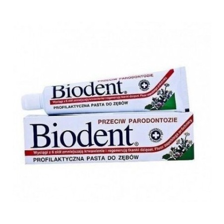  Biodent, pasta do zębów przeciw paradontozie, 75 g 